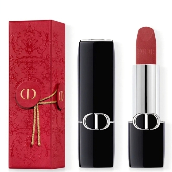 Dior Other - Rouge Dior w/ Limited Edition Travel Case